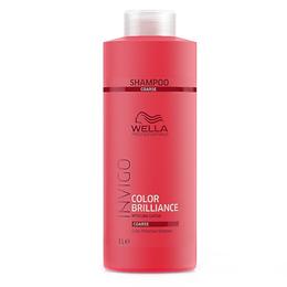 Sampon pentru Par Vopsit, Aspru – Wella Professionals Invigo Color Brilliance Color Protection Shampoo Coarse Hair, 1000ml la cel mai bun pret