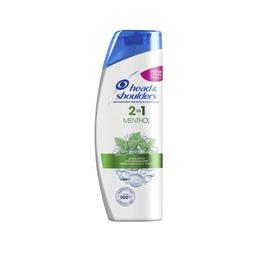 Sampon pentru par, Head and Shoulders 2 in 1 Menthol, 400 ml la cel mai bun pret