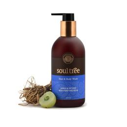 Sampon si Gel de Dus cu Amla, Vetiver, Neem Soultree, 300ml la cel mai bun pret