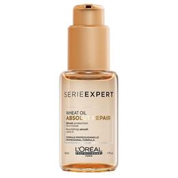 Ser Reparator pentru Par Deteriorat – L'Oreal Professionnel Absolut Repair Wheat Oil Nourishing Serum, 50ml la cel mai bun pret