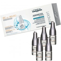 Ser Tratament Anticadere – L'Oreal Professionnel Aminexil Advanced Anti – Thinning Hair Programme 42 x 6 ml la cel mai bun pret