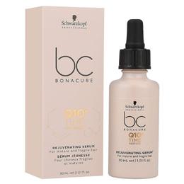 Ser pentru Par Matur si Fragil – Schwarzkopf BC Bonacure Q10+ Time Restore Rejuvenating Serum, 30ml la cel mai bun pret