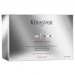 Tratament Intensiv Impotriva Caderii si Subtierii Parului – Kerastase Specifique Aminexil GLM + AOX Complex 10 fiole x 6 ml la cel mai bun pret