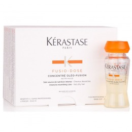 Tratament Intensiv Nutritiv – Kerastase Fusio – Dose Concentre Oleo – Fusion 10 fiole x 12 ml la cel mai bun pret