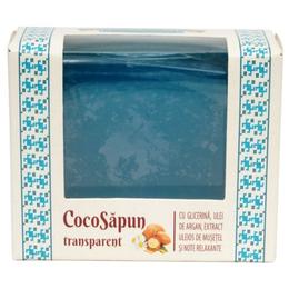 CocoSapun Transparent cu Glicerina, Argan, Musetel si Note Relaxante Manicos, 50g la cel mai bun pret