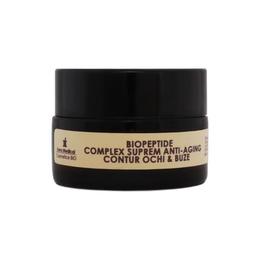 Complex suprem anti-aging contur ochi si buze, Biopeptide, Hera Medical Cosmetice BIO, 20 ml la cel mai bun pret