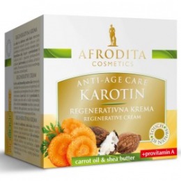 Cosmetica Afrodita – Crema ACTIV REGENERANTA KAROTIN antirid & efect lifting 50 ml la cel mai bun pret