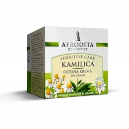 Cosmetica Afrodita – Crema Contur ochi Camomile Sensitive 15 ml la cel mai bun pret