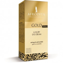 Cosmetica Afrodita – Crema contur ochi LUXURY cu aur pur 15 ml la cel mai bun pret