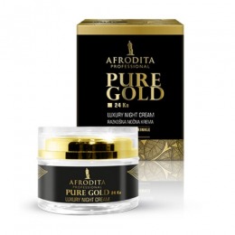 Cosmetica Afrodita – Crema de noapte LUXURY cu aur pur 50 ml la cel mai bun pret