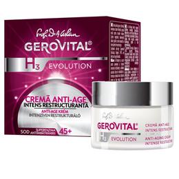 Crema Anti-Age Intens Restructuranta – Gerovital H3 Evolution Anti-Aging Intense Restructuring Cream, 50ml la cel mai bun pret