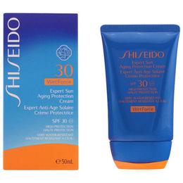 Crema Anti-Imbatranire cu Factor de Protectie Solara 30 – Shiseido Wet Force Expert Sun Aging Protection Cream SPF 30, 50ml la cel mai bun pret