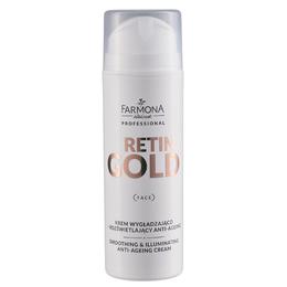 Crema Anti-Imbatranire pentru Netezire si Iluminare – Farmona Retin Gold Smoothing & Illuminating Anti-Ageing Cream, 150ml la cel mai bun pret