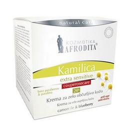 Crema Anticuperozica si Antistres Camomile Extra – Sensitive Cosmetica Afrodita, 30 ml la cel mai bun pret