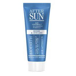 Crema Antirid Aftersun pentru Ten cu Ganoderma si Avocado Sun & City Repair Bioearth, 50 ml la cel mai bun pret