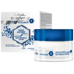 Crema Antirid de Noapte – Gerovital H3 Hyaluron C Night Care Anti-Wrinkle Cream, 50ml la cel mai bun pret