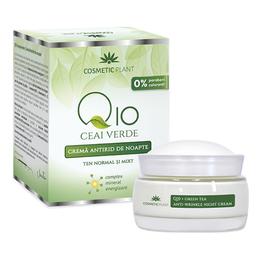 Crema Antirid de Noapte Q10 + Ceai Verde Cosmetic Plant, 50ml la cel mai bun pret