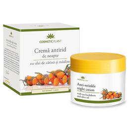 Crema Antirid de Noapte cu Ulei de Catina si Masline Cosmetic Plant, 50ml la cel mai bun pret