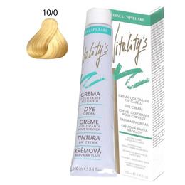 Crema Coloranta Permanenta – Vitality's Linea Capillare Dye Cream, nuanta 10/0 Platinum Blonde, 100ml la cel mai bun pret