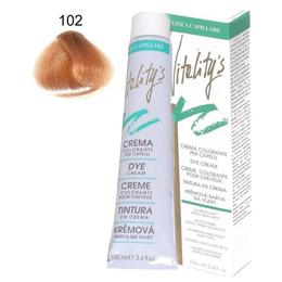 Crema Coloranta Permanenta – Vitality's Linea Capillare Dye Cream, nuanta 102 Tawny Ultrablond, 100ml la cel mai bun pret