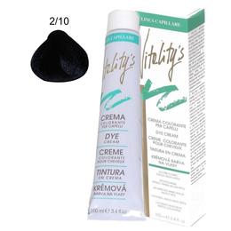 Crema Coloranta Permanenta – Vitality's Linea Capillare Dye Cream, nuanta 2/10 Dark Blue, 100ml la cel mai bun pret