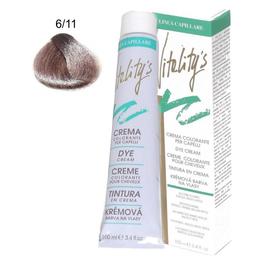 Crema Coloranta Permanenta – Vitality's Linea Capillare Dye Cream, nuanta 6/11 Slate Grey, 100ml la cel mai bun pret