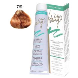 Crema Coloranta Permanenta – Vitality's Linea Capillare Dye Cream, nuanta 7/9 Cappuccino, 100ml la cel mai bun pret