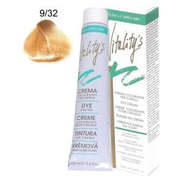 Crema Coloranta Permanenta – Vitality's Linea Capillare Dye Cream, nuanta 9/32 Honey Blond, 100ml la cel mai bun pret