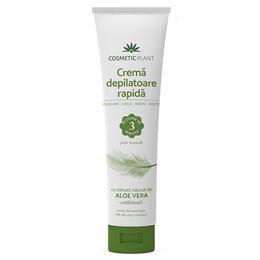 Crema Depilatoare Rapida cu Aloe Vera Cosmetic Plant, 150 ml la cel mai bun pret