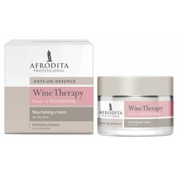 Crema Faciala Nutritiva pentru Ten Uscat Wine Therapy Resveratrol Cosmetica Afrodita, 50ml la cel mai bun pret