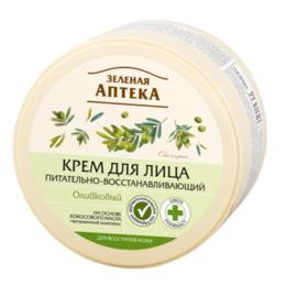 Crema Faciala Nutritiva si Regeneranta cu Ulei de Masline Zelenaya Apteka, 200ml la cel mai bun pret