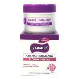 Crema Hidratanta cu Extract de Orhidee – Farmec Moisturizing Cream, 50ml la cel mai bun pret