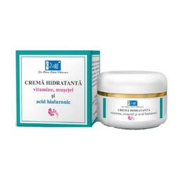 Crema Hidratanta cu Vitamine, Musetel si Acid Hyaluronic Tis Farmaceutic, 50 ml la cel mai bun pret