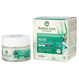 Crema Hidratanta de Zi/Noapte cu Aloe – Farmona Herbal Care Aloe Moisturizing Cream Day/Night, 50ml la cel mai bun pret