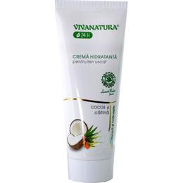 Crema Hidratanta pentru Ten Uscat Vivanatura, 75 ml la cel mai bun pret