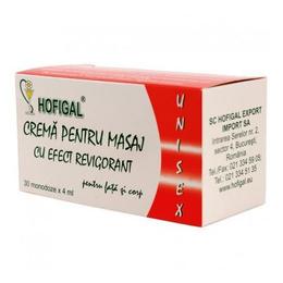 Crema Masaj Efect Revigorant Hofigal 30 monodoze X 4ml la cel mai bun pret