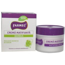 Crema Matifianta cu Extract de Bambus – Farmec Mattifying Cream, 50ml la cel mai bun pret