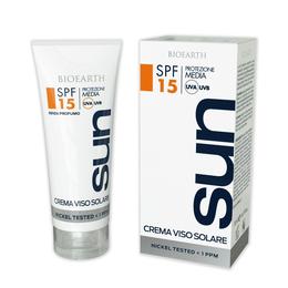 Crema Protectie Solara pentru Ten SPF 15 Bioearth, 50 ml la cel mai bun pret