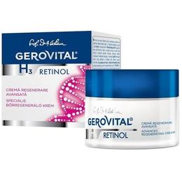 Crema Regenerare Avansata – Gerovital H3 Retinol Advanced Regenerating Cream, 50ml la cel mai bun pret