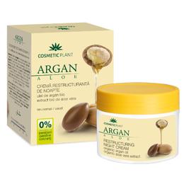 Crema Restructuranta de Noapte Argan Aloe Cosmetic Plant, 50ml la cel mai bun pret