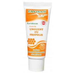 Crema Tip Unguent cu Propolis Faviderm Favisan, 40ml la cel mai bun pret