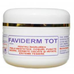 Crema Tip Unguent pentru Ingrijirea Pielii Inestetice Faviderm Tot Favisan, 30ml la cel mai bun pret