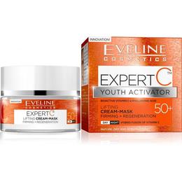 Crema antirid Eveline Cosmetics Expert C 50+ 50ml la cel mai bun pret