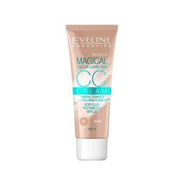 Crema coloranta, Eveline Cosmetics, CC Cream Magical Colour Correction, SPF 15, 53 Beige, 30 ml la cel mai bun pret