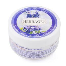 Crema cu Apa de Lavanda si Unt de Shea Herbagen, 150g la cel mai bun pret