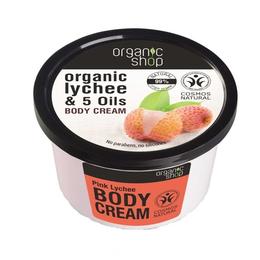 Crema de Corp Pink Lychee Organic Shop, 250ml la cel mai bun pret