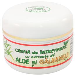 Crema de Intretinere cu Extracte de Aloe si Galbenele Abemar Med, 50g la cel mai bun pret