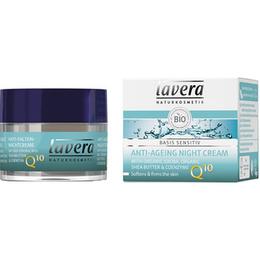 Crema de Noapte Antirid cu Coenzima Q10 Basis Sensitiv Lavera, 50ml la cel mai bun pret