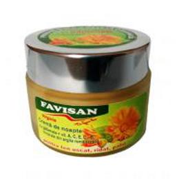 Crema de Noapte cu Galbenele Virginia Favisan, 40 ml la cel mai bun pret