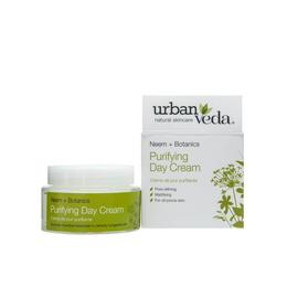 Crema de Zi Matifianta cu Extract de Neem Organic pentru Ten Gras Purifying – Urban Veda, 50 ml la cel mai bun pret